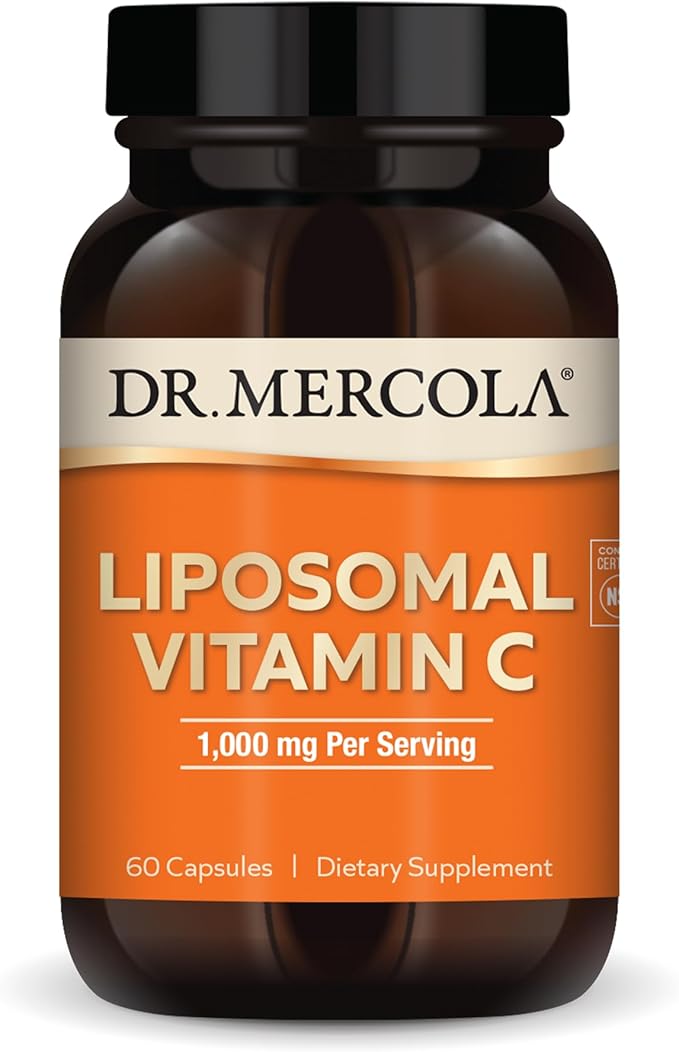Dr. Mercola Liposomal Vitamin C 1000mg 60 Count
