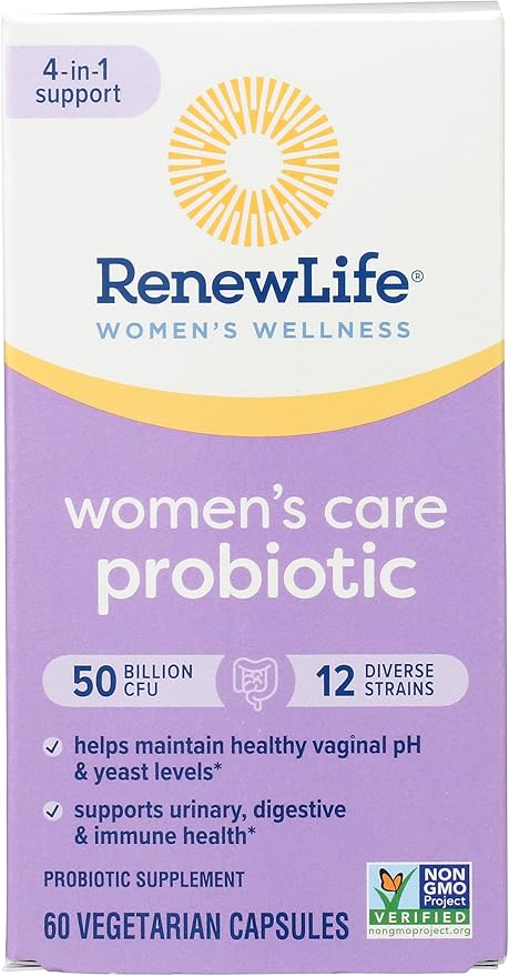 Renew Life Ultimate Flora Vaginal Probiotic 50 Billion 60 Count