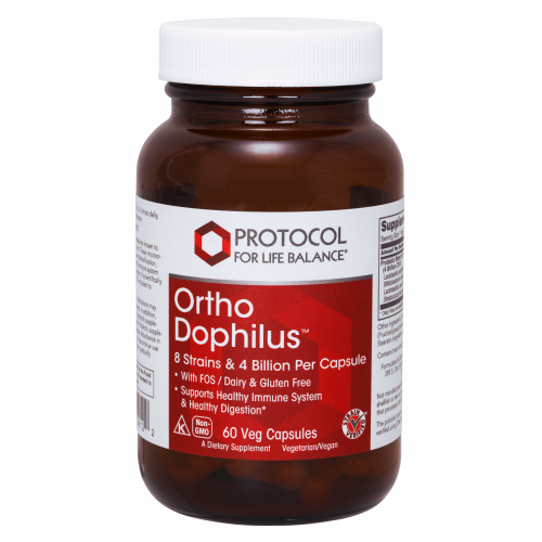 Protocol For Life Balance Ortho Dophilus Probiotic 60 Capsules - VitaBuy