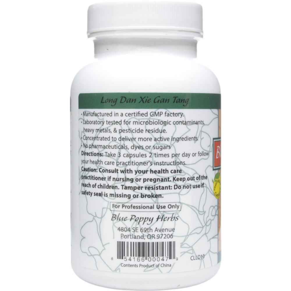 Blue Poppy Long Dan Xie Gan Tang Supplement 120 Capsules