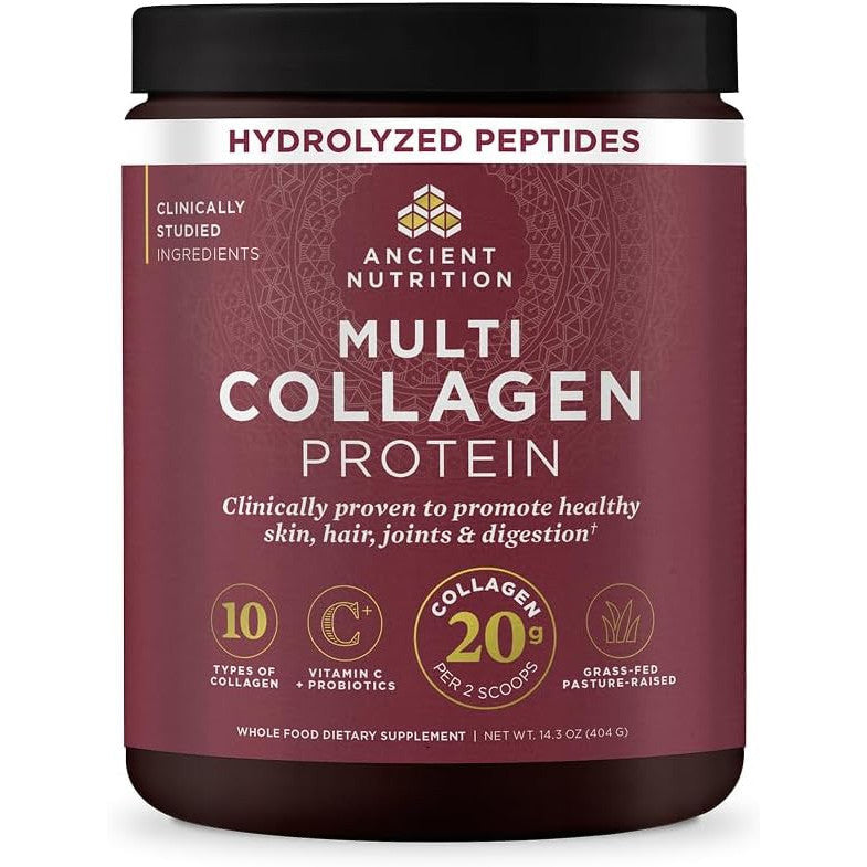 Ancient Nutrition Multi Collagen Peptides Powder Unflavored 45 Servings