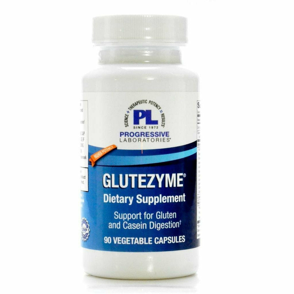 Progressive Labs Glutezyme Gluten and Dairy Digestive Enzyme 90 Vcaps - VitaBuy