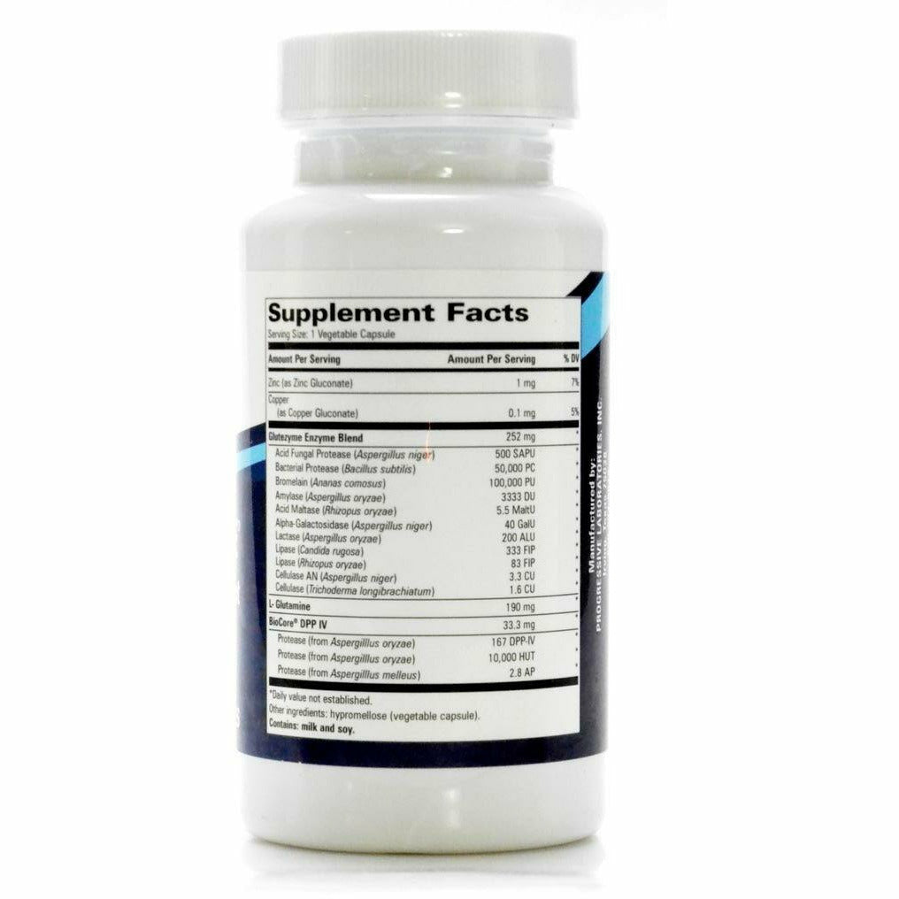 Progressive Labs Glutezyme Gluten and Dairy Digestive Enzyme 90 Vcaps - VitaBuy