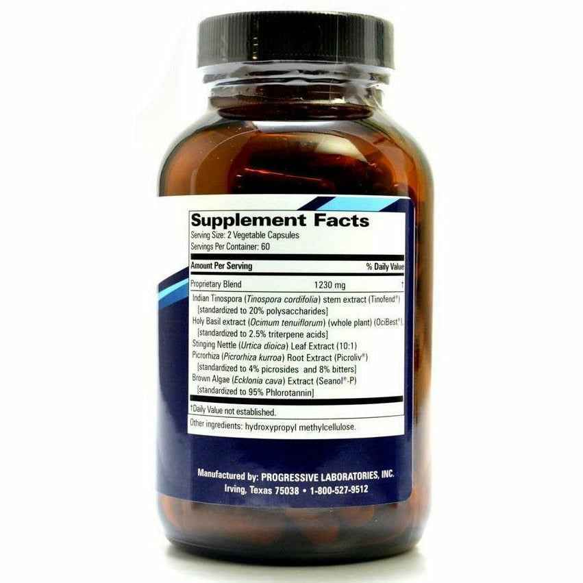 Progressive Labs Allergy Modulator Herbal Supplement 120 Vcaps