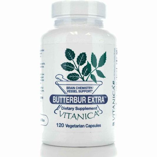 Vitanica Butterbur Extra Allergy Relief Supplement 120 Capsules