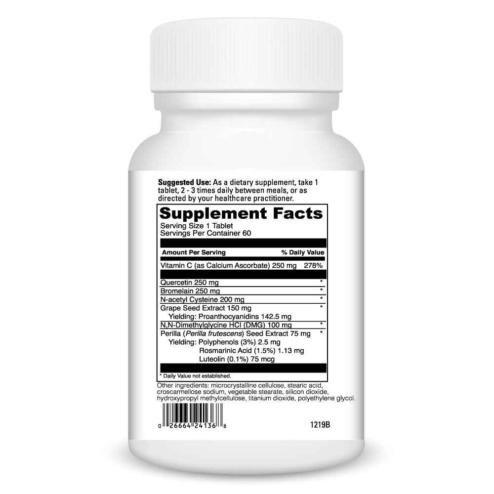 DaVinci Labs Aller-DMG Dietary Supplement 60 Tablets Allergy Relief