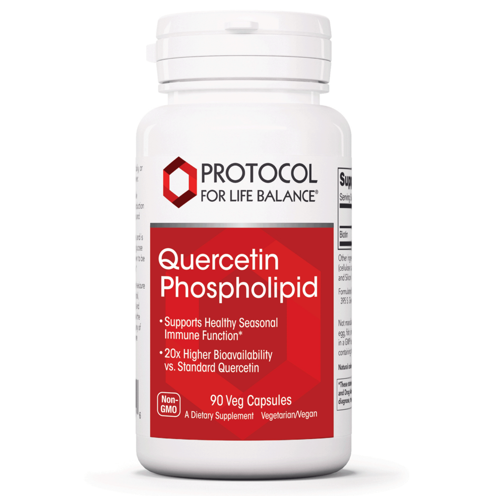 Protocol for Life Balance Quercetin Phospholipid 250 mg 90 Capsules - VitaBuy