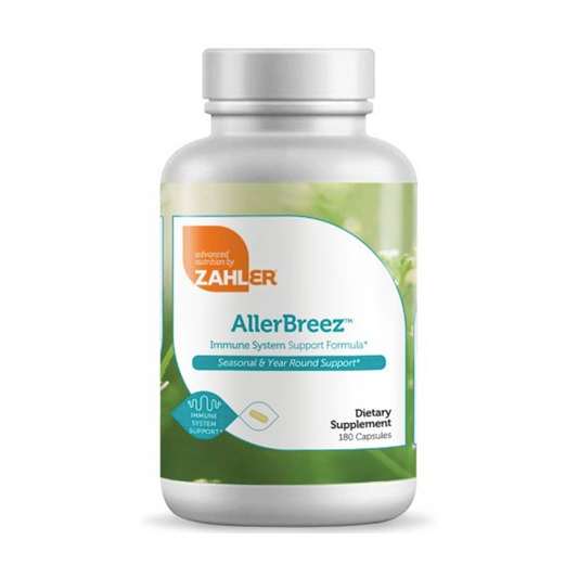 Zahler AllerBreez Seasonal Immune Support Supplement 180 Capsules - VitaBuy