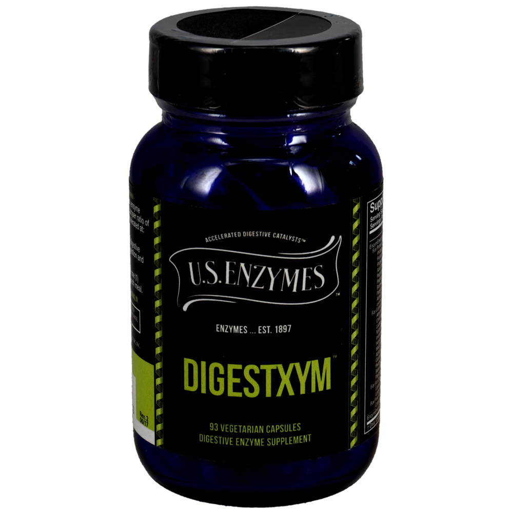 US Enzymes Digestxym Digestive Enzyme Supplement 93 Capsules