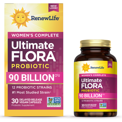 Renew Life Ultimate Flora Women's Care 90 Billion 30 Capsules - VitaBuy