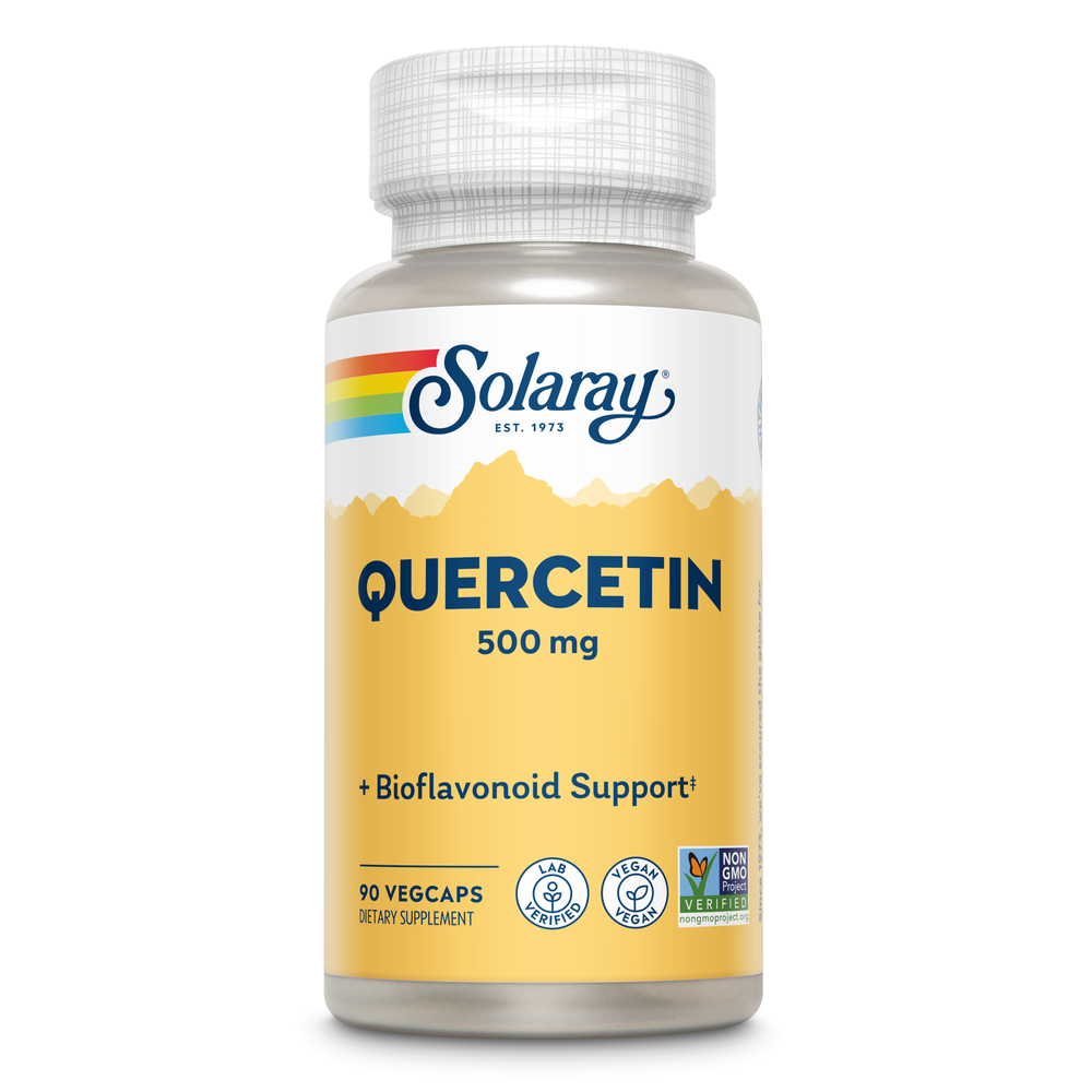 Solaray Quercetin 500 mg Dietary Supplement 90 Vegcaps - VitaBuy