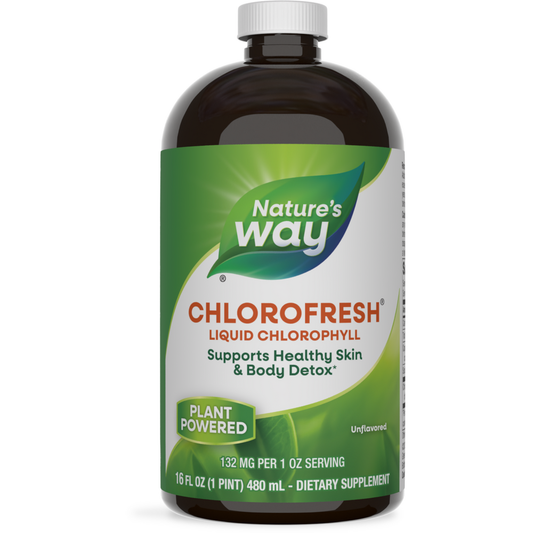 Nature's Way Chlorofresh Liquid Chlorophyll Unflavored 16 oz - VitaBuy