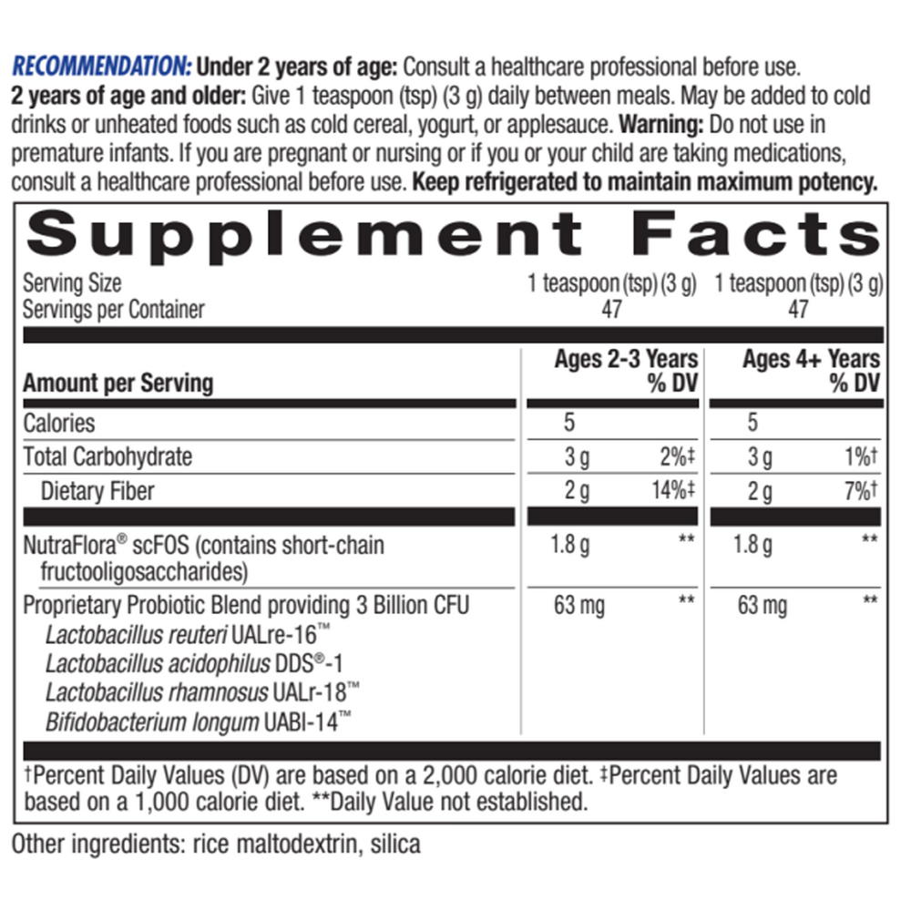 Nature's Way Primadophilus Reuteri Probiotic Powder 5 oz - VitaBuy