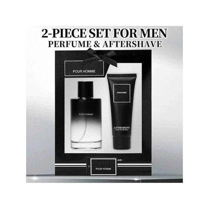 Wish Men's Eau De Toilette & Shaving Lotion Gift Set 3.4 oz 2.8 oz