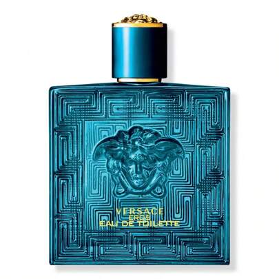 Versace Eros Eau De Toilette Spray 3.4 OZ/ 100ML, Men's Perfume EDT Fragrance Long-Lasting