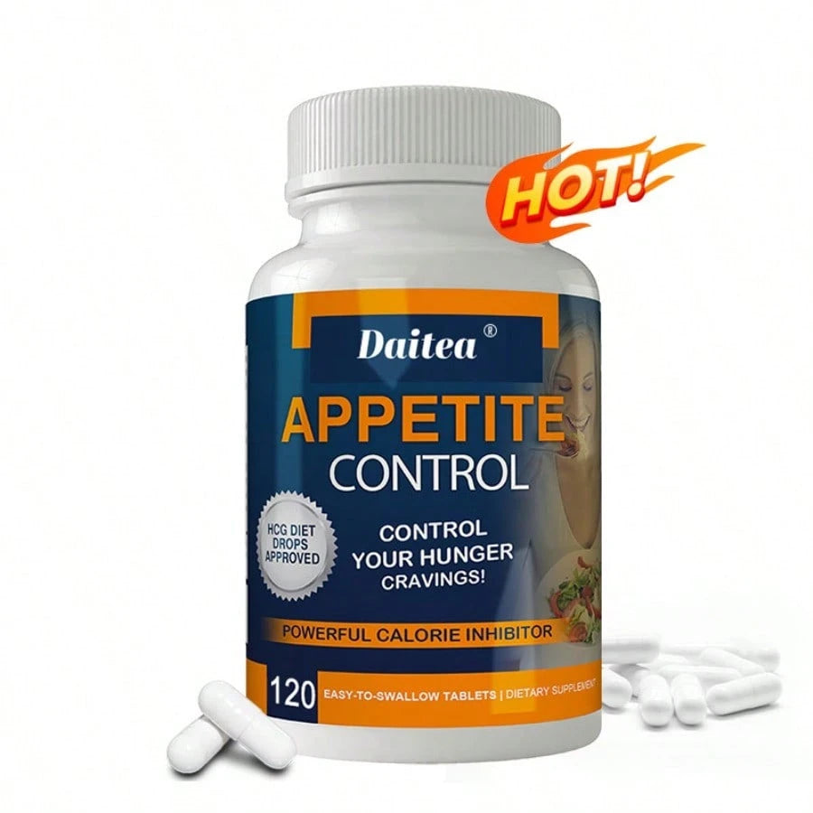 Appetite Control Supplement - Vitamin C & Garcinia - 120 Capsules - VitaBuy