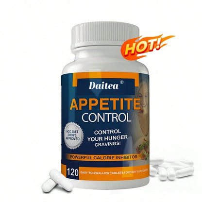Appetite Control Supplement - Vitamin C & Garcinia - 120 Capsules - VitaBuy