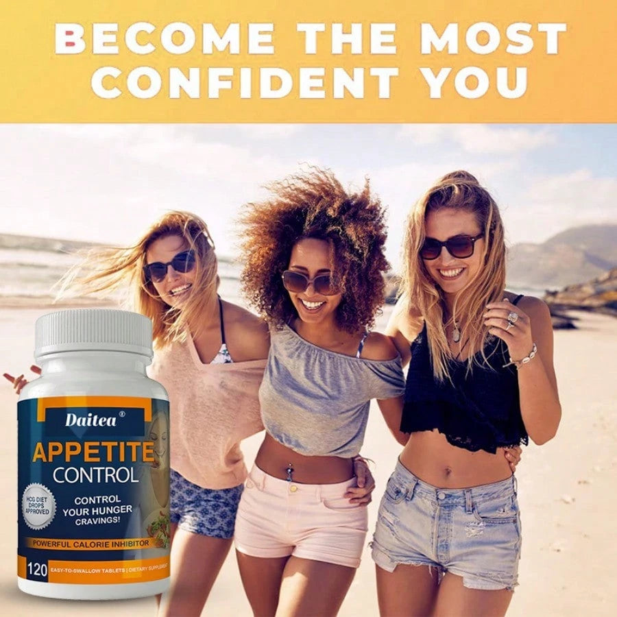 Appetite Control Supplement - Vitamin C & Garcinia - 120 Capsules - VitaBuy