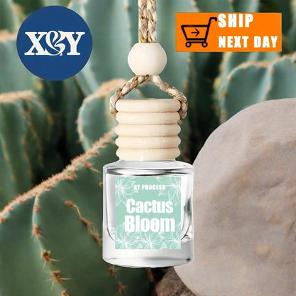 XY Process Car Air Freshener Hanging Diffuser Glass