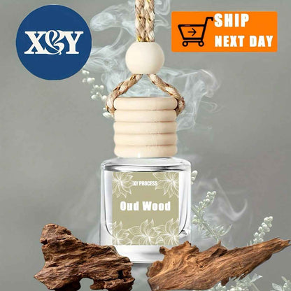 XY Process Car Air Freshener Hanging Diffuser Glass
