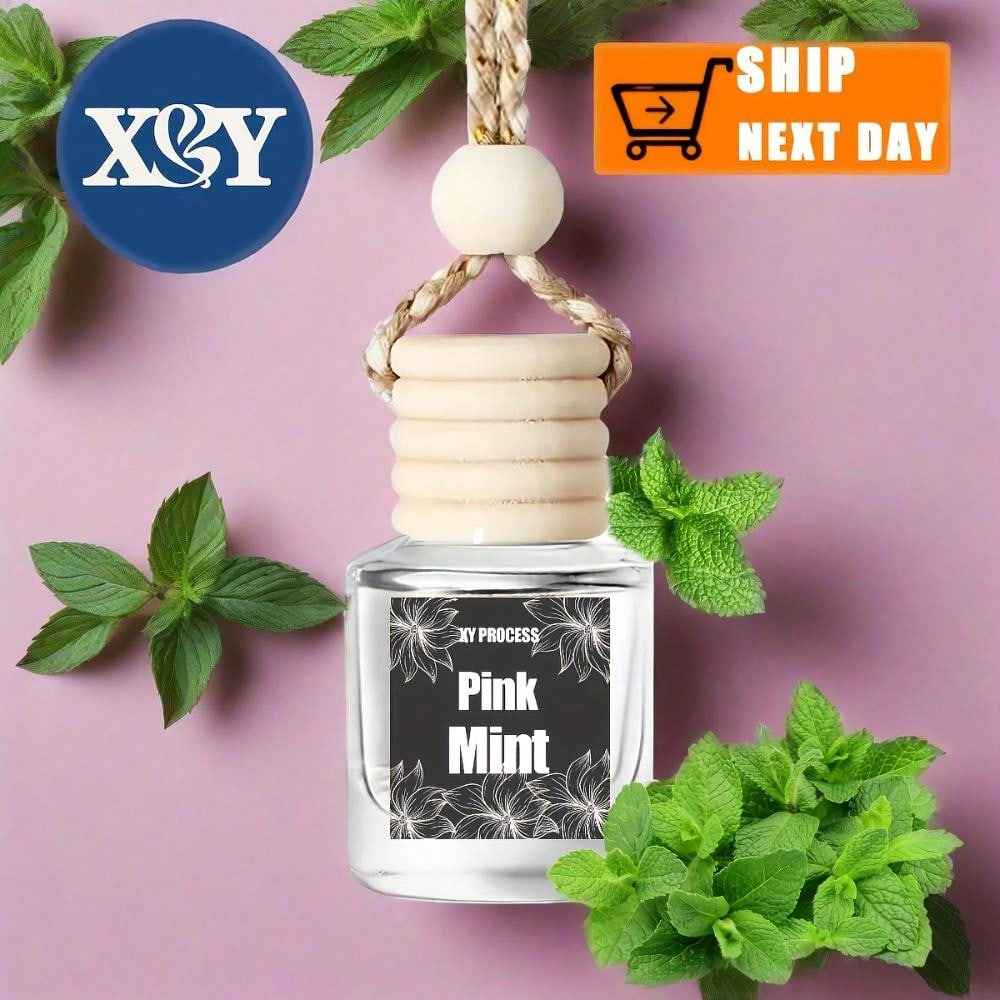 XY Process Car Air Freshener Hanging Diffuser Glass