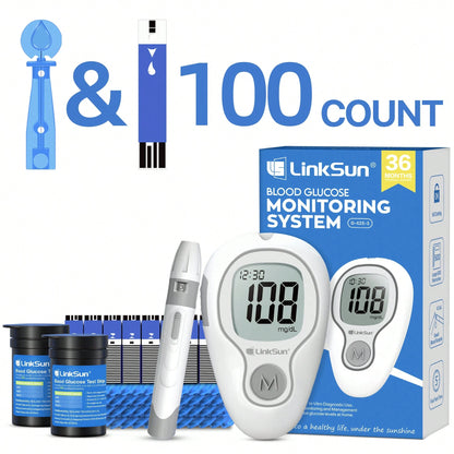 LinkSun G-425-3 Blood Glucose Monitor Kit