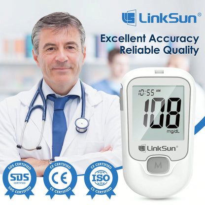 LinkSun G-425-1 Blood Glucose Monitor Kit