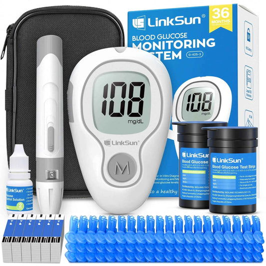 LinkSun G-425-3 Blood Glucose Monitor Kit