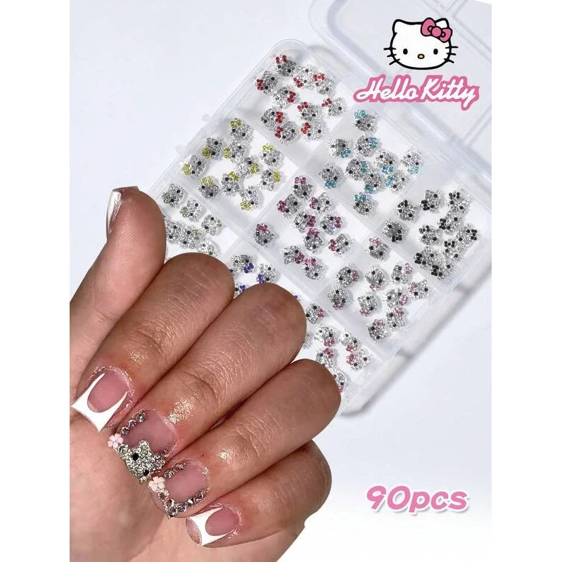 Sanrio 90pcs/Set Cartoon Nail Art Decorations - VitaBuy