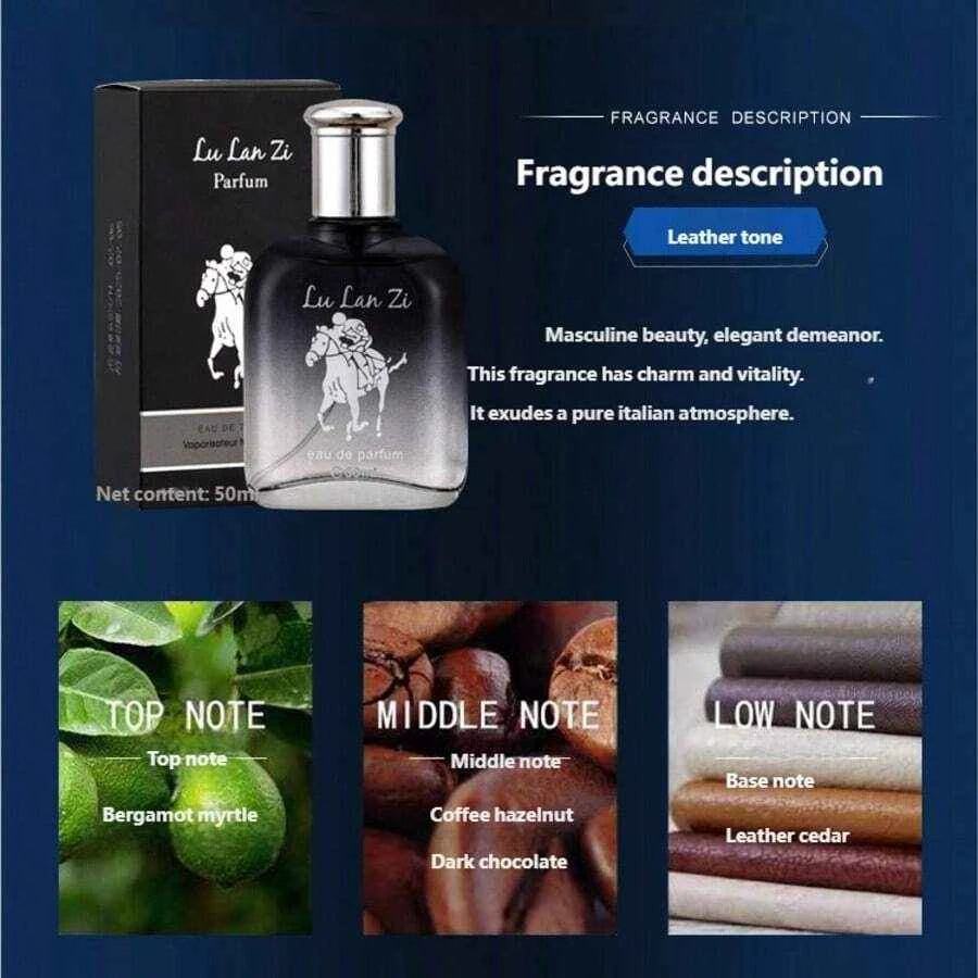 SHEIN LONELINESS Knight Men's Cologne 50ml Leather Scent