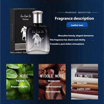 SHEIN LONELINESS Knight Men's Cologne 50ml Leather Scent
