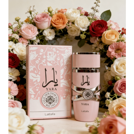 Lattafa Yara Eau De Parfum 100ml Sweet Vanilla Gourmand Perfume For Women