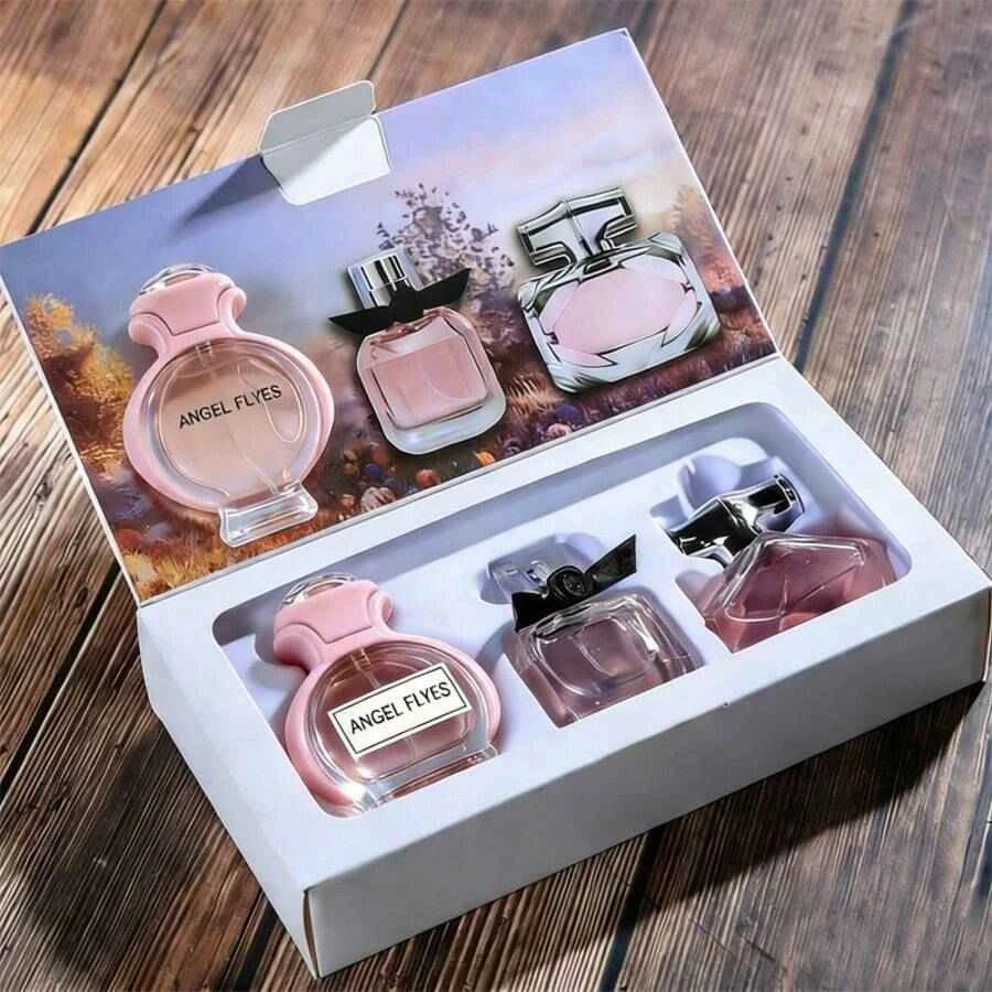 JEAN MISS Charming Angel Women's Perfume Set Lasting Fragrance 3x30ml