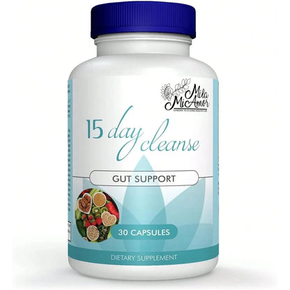Mila Miamor 15 Day Cleanse - Gut and Colon Support 30 Capsules - VitaBuy