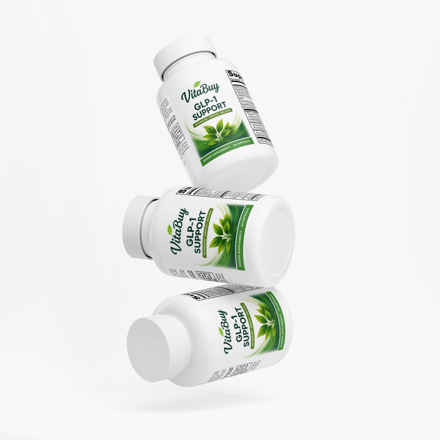 GLP-1 Support, Elevate Your Wellness with Digestive Comfort and Metabolic Support – 60 Capsules for Balanced Health
