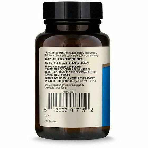 Dr. Mercola Complete Probiotics Supplement 100 Billion CFU 30 Capsules