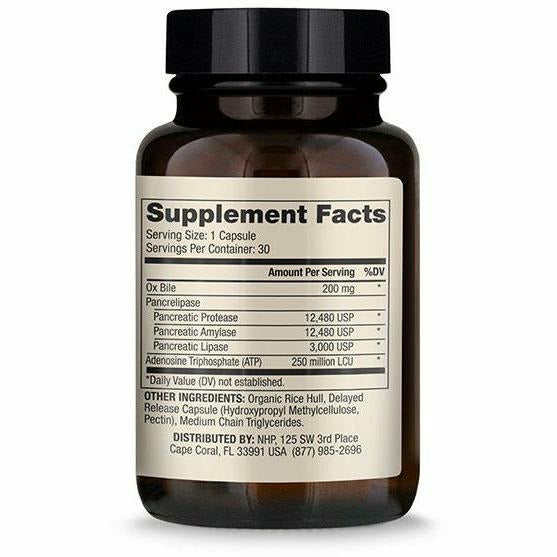 Dr. Mercola Gallbladder Enzymes Digestive Supplement Ox Bile 30 Capsules - VitaBuy