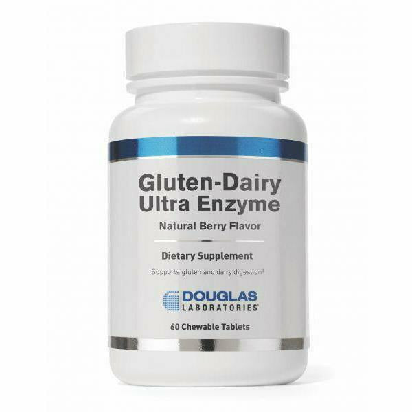 Douglas Laboratories Gluten-Dairy Ultra Enzyme Chewable Tablets 60 Count - VitaBuy