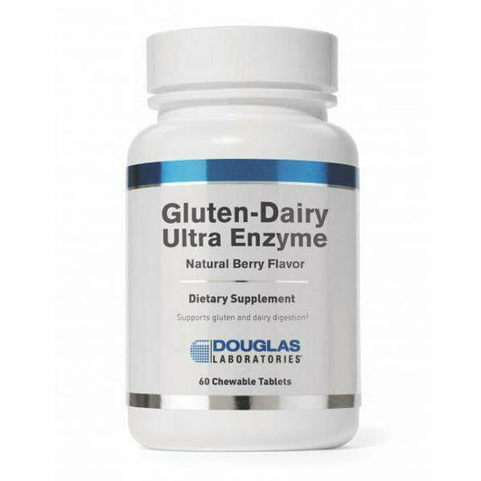 Douglas Laboratories Gluten-Dairy Ultra Enzyme Chewable Tablets 60 Count - VitaBuy