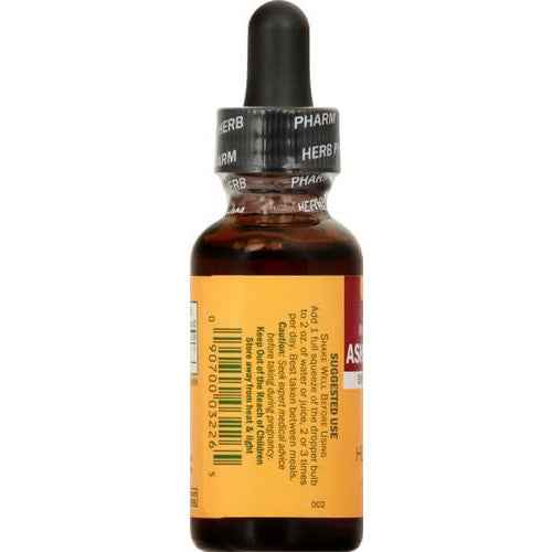 Herb Pharm Organic Ashwagandha Liquid Extract Alcohol-Free Adaptogen