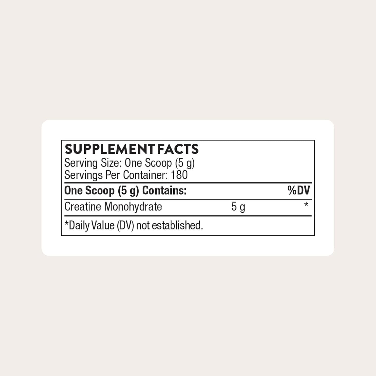 THORNE Micronized Creatine Monohydrate Powder Unflavored NSF Certified for Sport