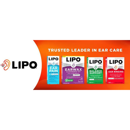 LIPO Ear Ringing Support Supplement Lemon Bioflavonoid Complex