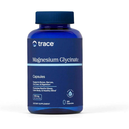 Trace Minerals Magnesium Glycinate Capsules 120 mg 180 Count