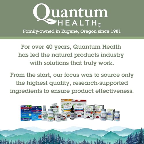 Quantum Health SuperLysine+ Coldstick Lip Sunscreen - Lysine Herbs &amp; Nutrients Soothe &amp; Moisturize Lips - Softens &amp; Protects from the Sun - SPF 21 - Clear - 0.17 Ounce