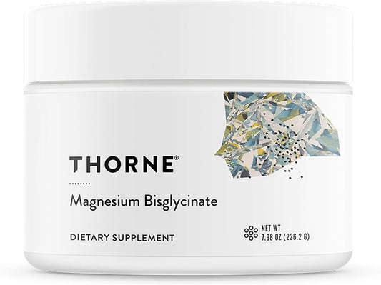 THORNE Magnesium Bisglycinate Powder Supplement NSF 60 Servings