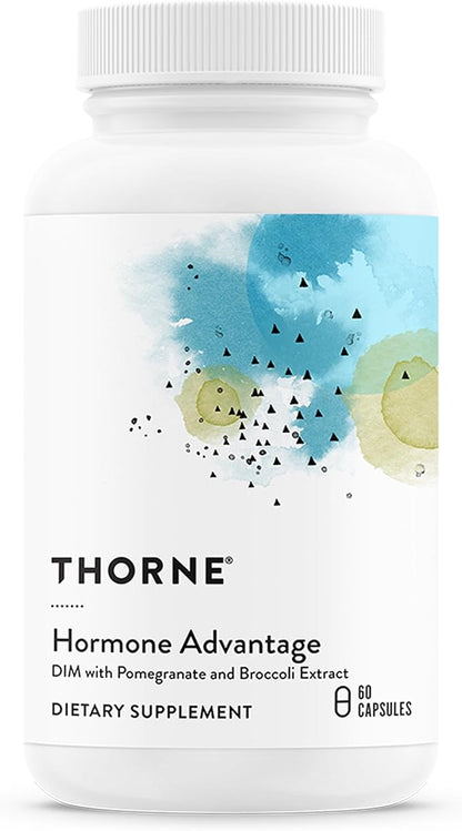 THORNE Hormone Advantage Dietary Supplement DIM & Pomegranate 60 Servings