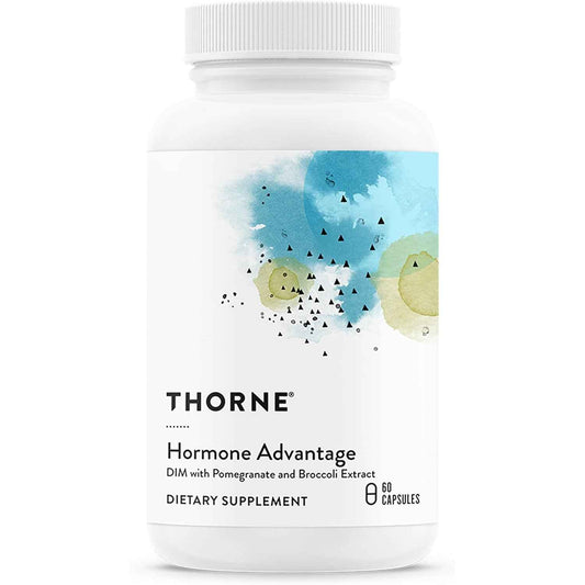 THORNE Hormone Advantage Dietary Supplement DIM & Pomegranate 60 Servings