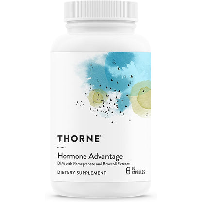THORNE Hormone Advantage Dietary Supplement DIM & Pomegranate 60 Servings