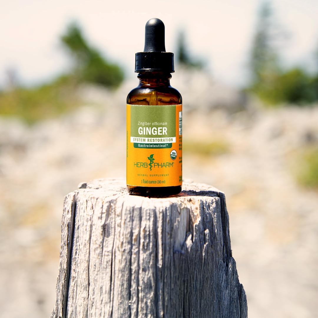 Herb Pharm Certified Organic Ginger Liquid Extract