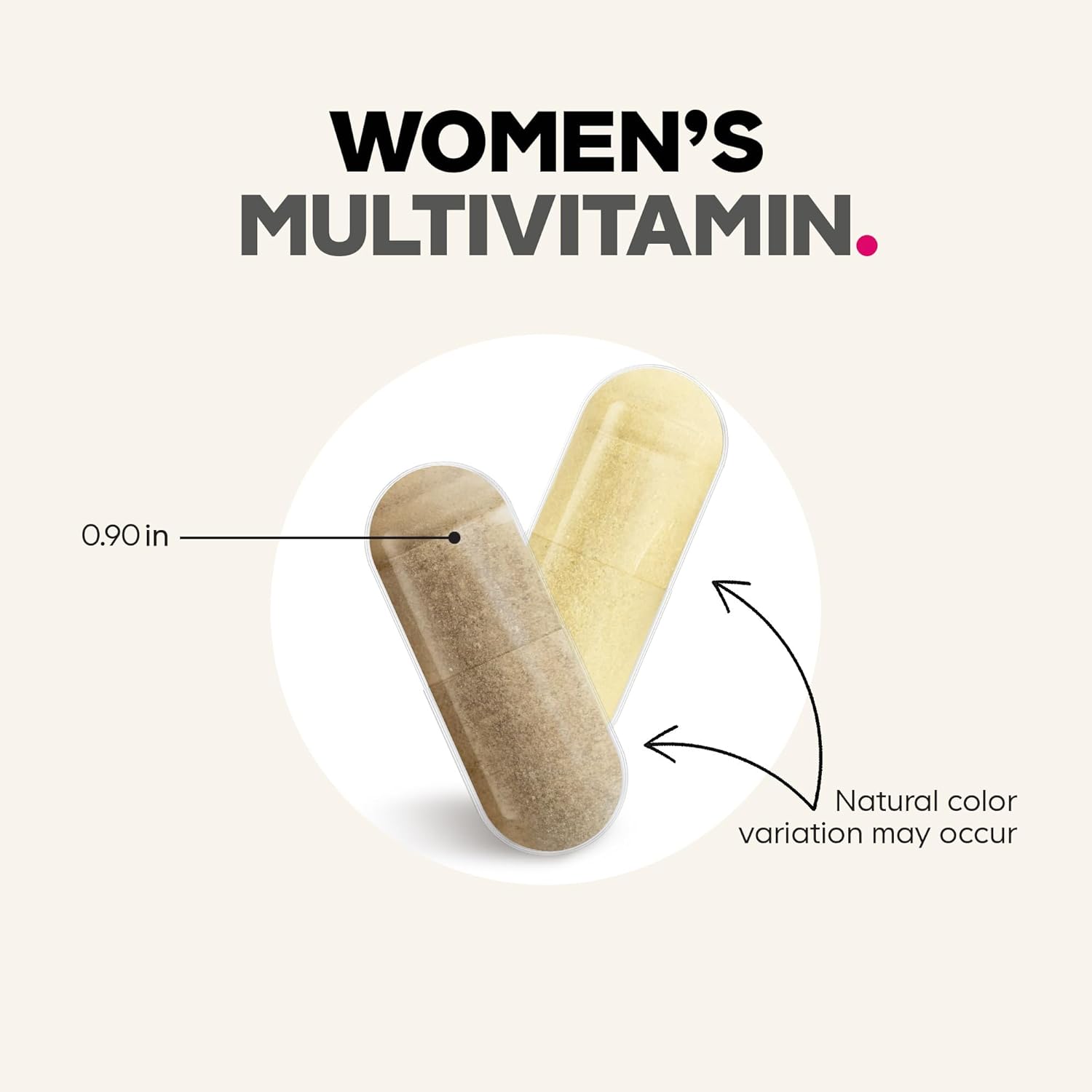 Codeage Women's Daily Multivitamin Fermented Organic Whole Foods Probiotics 120 Capsules